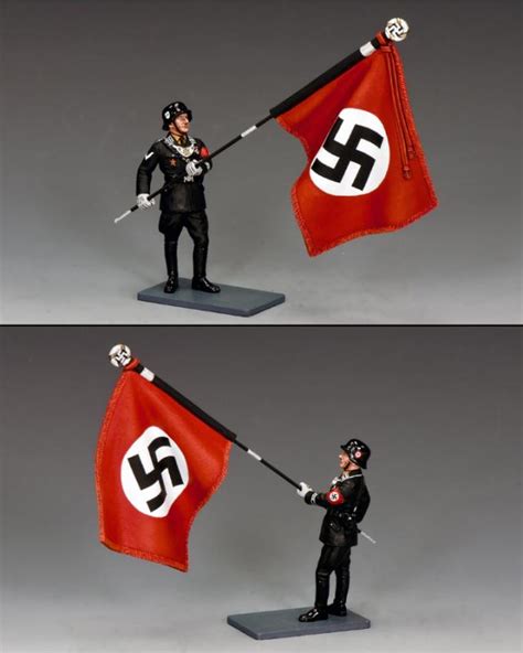 The Blood Flag Bearer (Jakob Grimminger)--single figure and flag - LAH141 - Metal Toy Soldiers ...