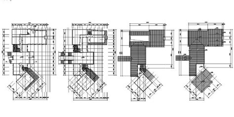 Building Layout Design AutoCAD Plan