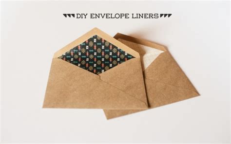 DIY Envelope Liners - Gimme Some Oven