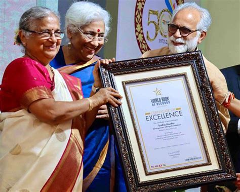 Padam Bhushan awardee 2023 Sudha Murthy, Awards, Social work, Bio ...