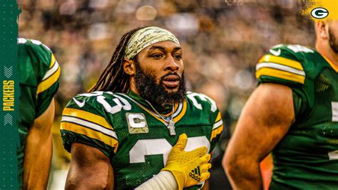 Packers RB Aaron Jones nominated for 2022 Art Rooney Sportsmanship Award