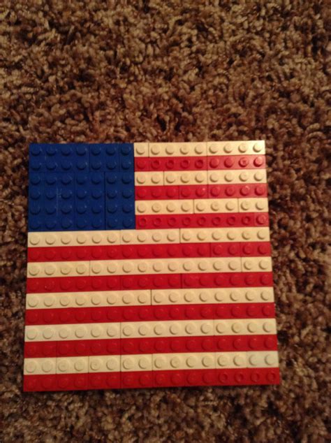 Lego American Flag : 5 Steps - Instructables