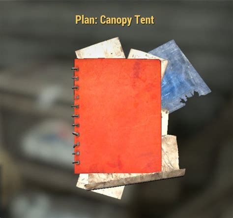 PC canopy Tent Plan PC Fallout 76 - Etsy