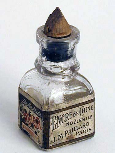 Letterology: Early Ink Bottle Labels