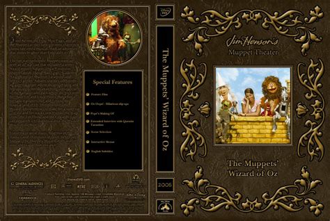 The Muppet Wizard Of Oz - Movie DVD Custom Covers - 2005 The Muppet s Wizard Of Oz :: DVD Covers