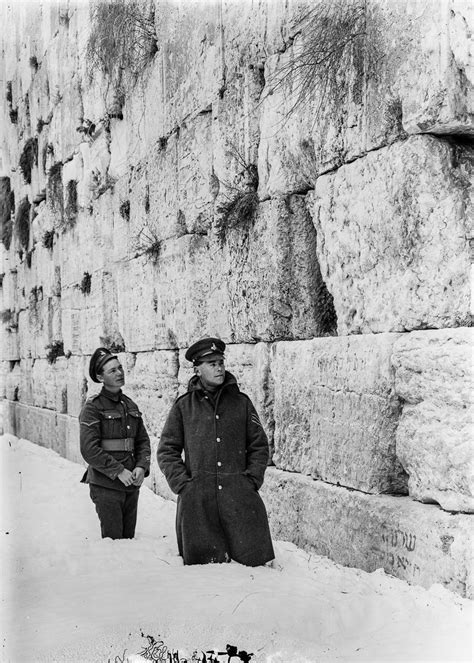 Old Photographs of Jerusalem in a Rare Heavy Snow, 1921 - Rare ...