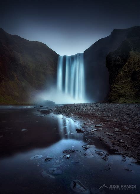 Sublimation | Iceland Skogafoss Waterfall | José Ramos – José Ramos Photography