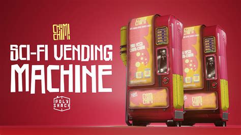 3D model Sci-Fi Vending Machine - Game Ready VR / AR / low-poly | CGTrader