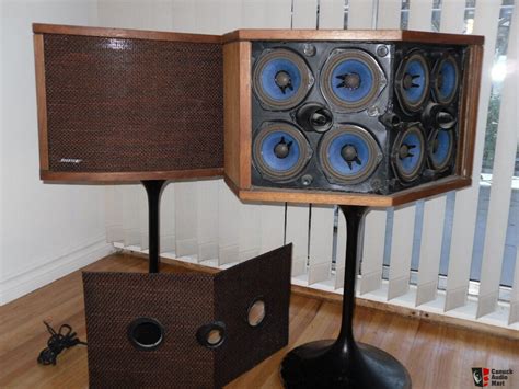 Vintage BOSE 901 Series III Speakers w/original stands For Sale ...