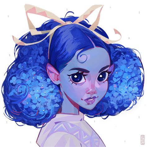 ArtStation - Flower girls | Concept art characters, Cute art, Drawing ...
