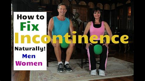 How to Fix Urge Incontinence Naturally - for Men and Women! | Urge incontinence, Pelvic floor ...