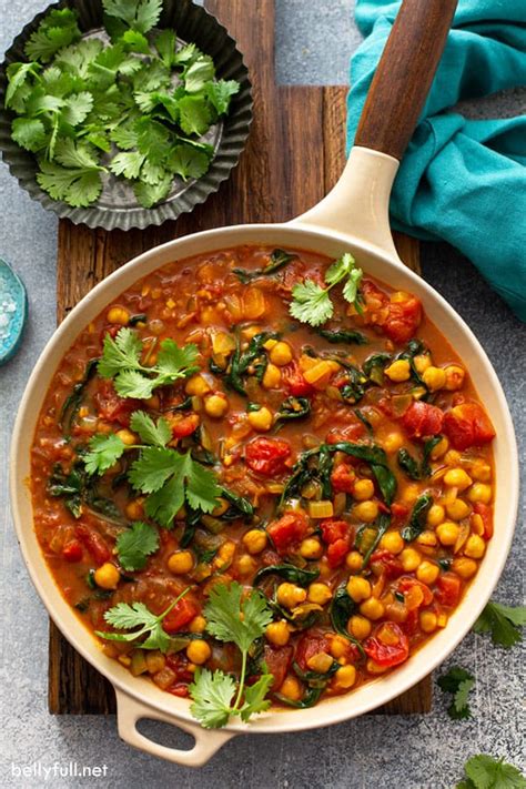 Easy Chickpea Curry - Belly Full