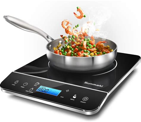 Sunmaki Portable Induction Cooktop - 1800W, LCD Philippines | Ubuy