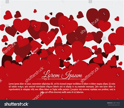 Love Poster Design, Vector Illustration Eps10 Graphic - 248119546 ...