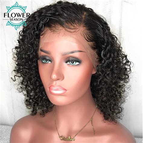 Aliexpress.com : Buy Curly 13x6 Lace Front Human Hair Wigs Brazilian Remy Hair Wig With Baby ...