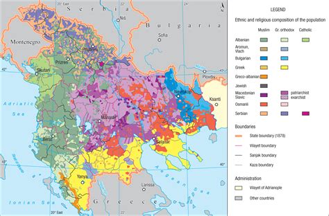 Ottoman Empire Map 1900