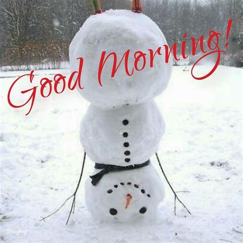 Pin by Elaine Mead on Snowmen | Good morning winter images, Good morning winter, Good morning ...