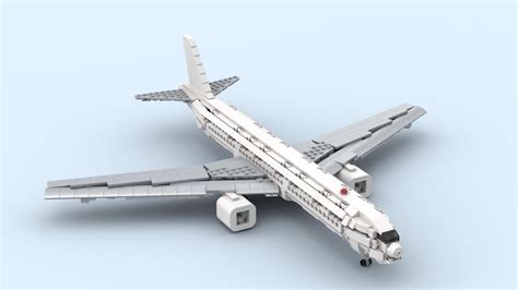 LEGO MOC Boeing 777-300ER by toppingd | Rebrickable - Build with LEGO