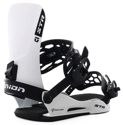 Union STR Snowboard Bindings 2023 - white - Free Shipping | Tactics