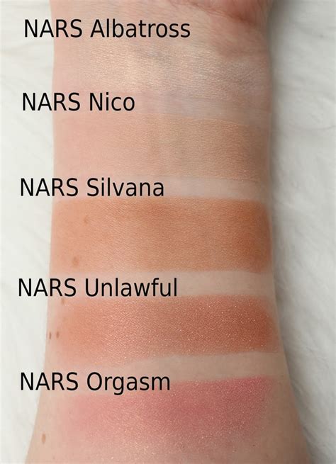 The Blush Tag - Swatches on Pale Skin for Pale Girl Beauty