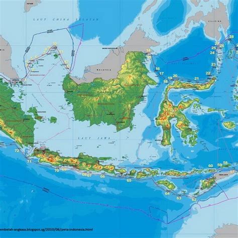 1: Map of Indonesian Archipelago | Download Scientific Diagram