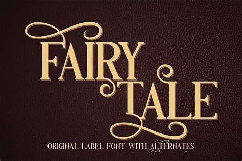 Fairy Tale (191395) | Display | Font Bundles