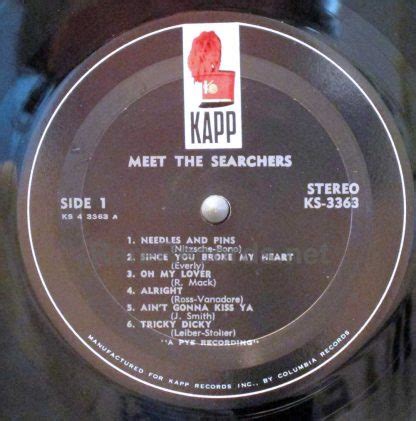 Searchers – Meet the Searchers original U.S. stereo LP