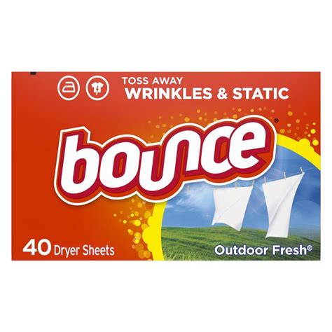 Bounce 40 Count Fabric Softener Dryer Sheet at Lowes.com