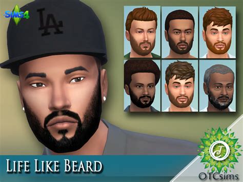 The Sims Resource - Life Like Beard