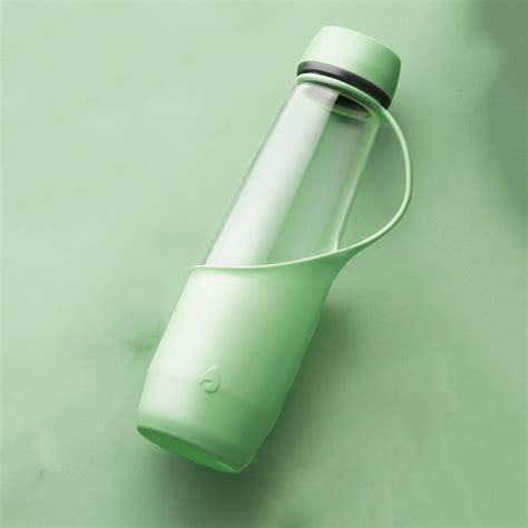 480ml Glass Water Bottle With Silicone Sleeve - Water Bottle Manufacturer