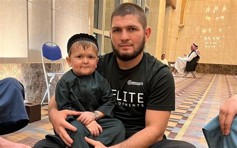 Hasbulla reveals that Khabib Nurmagomedov helped him sign contract with ...