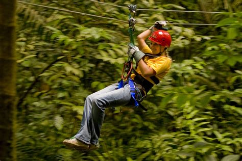 Zip line through the rainforest in Costa Rica amazing! | Ziplining, Adventure, Zipline adventure