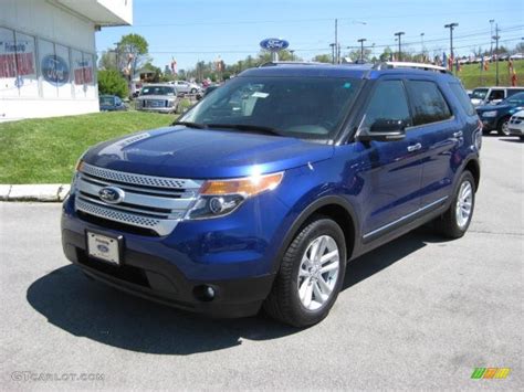 Deep Impact Blue Metallic 2013 Ford Explorer XLT EcoBoost Exterior Photo #63796059 | GTCarLot.com