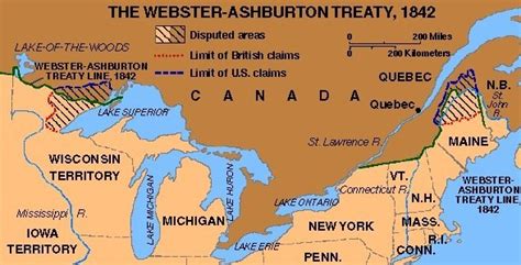 MR. HALL'S AMERICAN HISTORY CLASS: The Webster-Ashburton Treaty