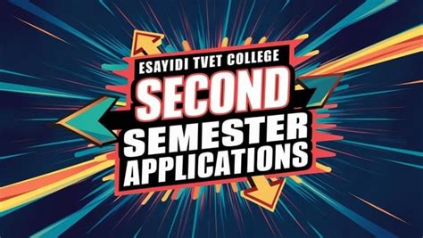 2024 Semester 2 Applications Open at Esayidi TVET College · College Wise