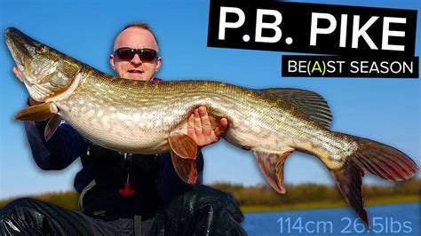 Big Pike Fishing Ireland Best Season & NEW PB! - YouTube