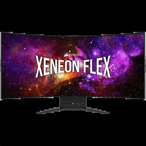 CORSAIR XENEON FLEX 45WQHD240 45-Inch OLED (3440 x1440), 240Hz Refresh Rate, Bendable Gaming Monitor