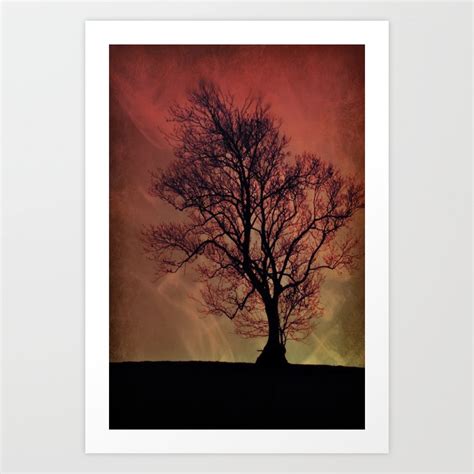 Tree of Fire Art Print by Miles photography | Society6