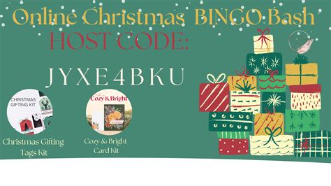 Online Christmas Bingo Bash - BC DESIGNS