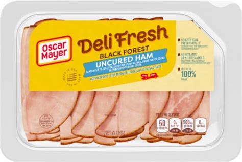 Oscar Mayer Deli Fresh Uncured Black Forest Ham, 9 oz - Metro Market