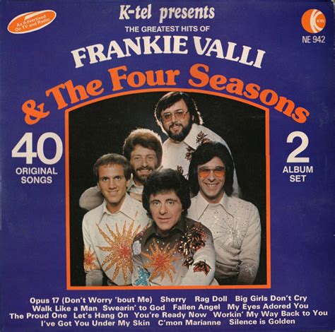 Frankie Valli & The Four Seasons – The Greatest Hits Of Frankie Valli & The Four Seasons (Vinyl ...