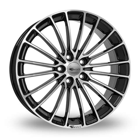 Brock B24 Gloss Black Polished 16" Alloy Wheels - Wheelbase