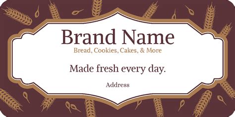 Bakery Labels - Low Cost, High Quality | SheetLabels.com