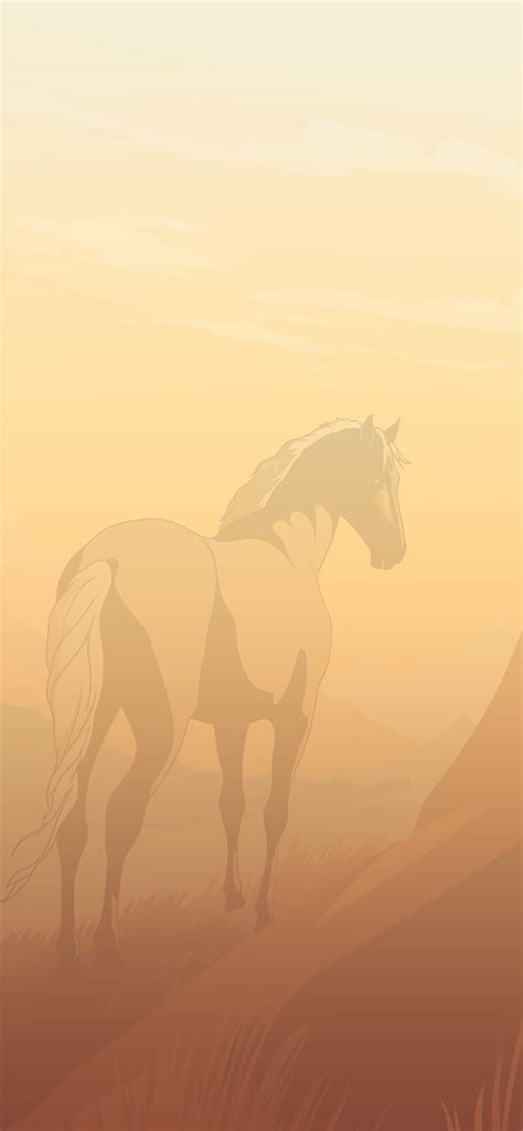 Wild Horse Art Wallpapers - Horse Aesthetic Wallpapers for iPhone