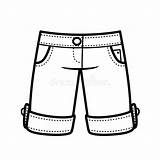 Coloring Page Of Shorts Pages sketch template
