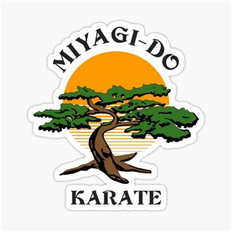 "MIYAGI DO" Sticker for Sale by Kolorias | Redbubble