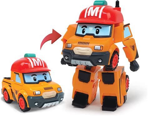 Robocar POLI Toys, MARK Transforming Robot Toys, 4" Action Figure ...