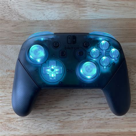 Custom Nintendo Switch Pro Controller LED - ayanawebzine.com