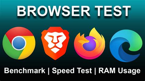 Chrome Vs Brave Vs Firefox Vs Edge | Speed Test | Ram Usage - YouTube