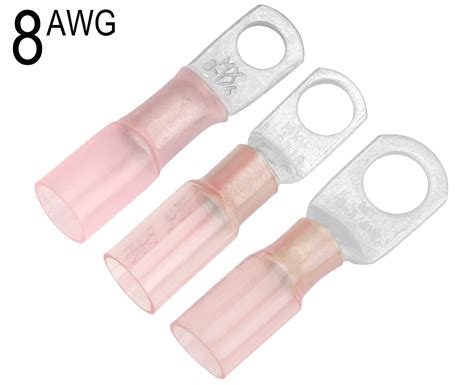 Ring Terminals, 8 AWG Wire